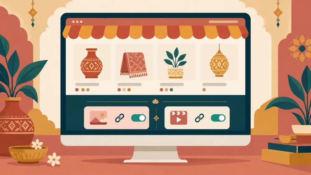 Customer conversations connected to a structured store order