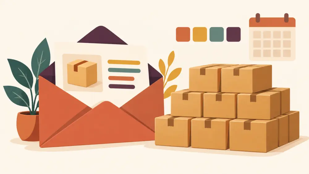 An order summary with product, delivery and total cost rows