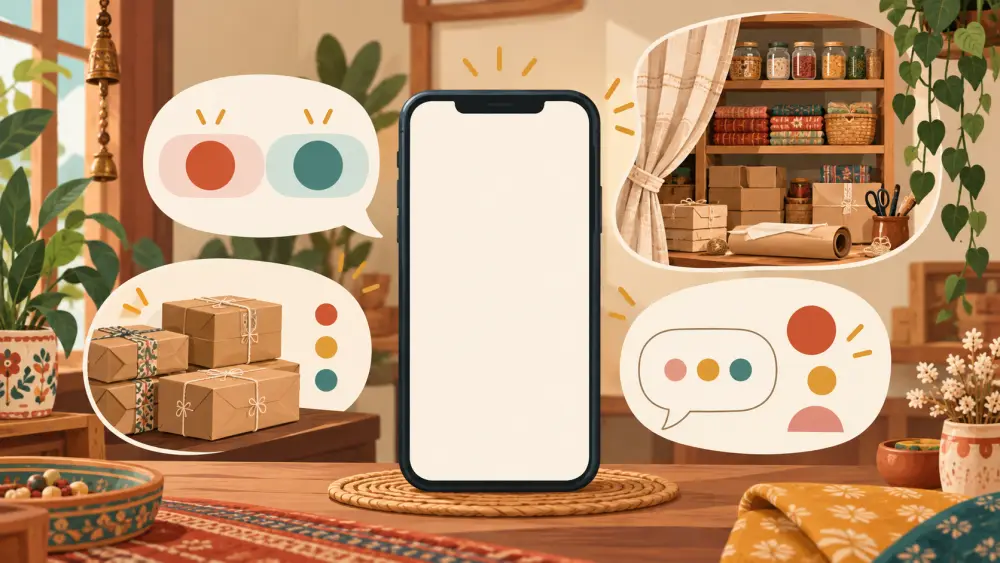 Customer conversations connected to a structured store order