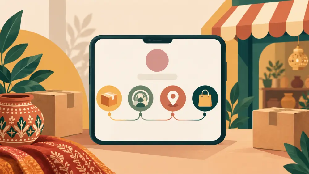 Customer conversations connected to a structured store order