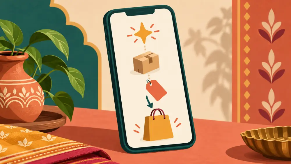 Customer conversations connected to a structured store order